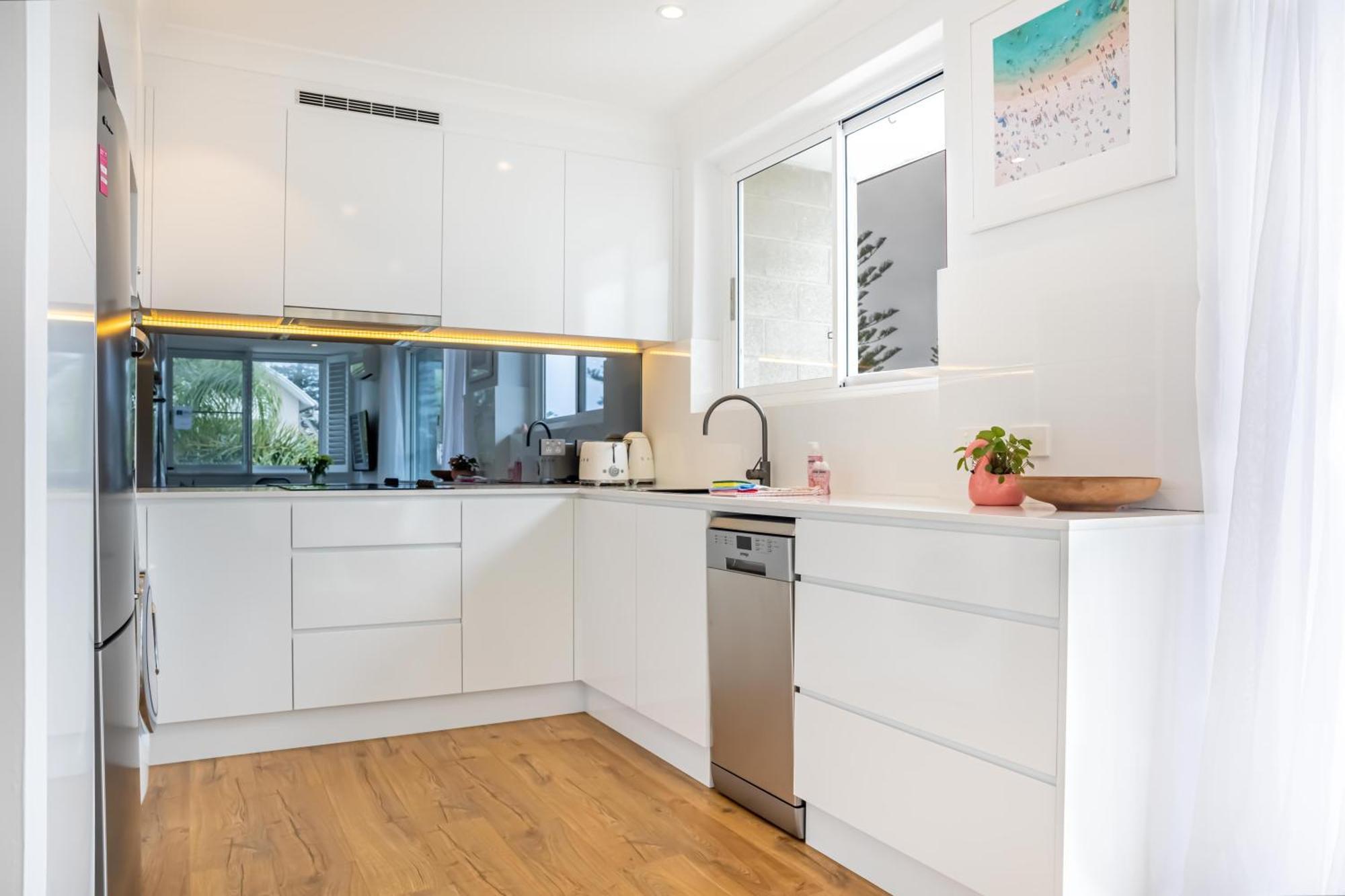 Chic Apartment Footsteps From Manly Beach Sydney Rom bilde